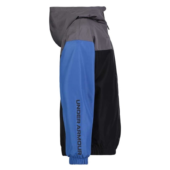 Under Armour Windjack met kleurblokken voor kinderen (Blauw/Zwart) - Image 3