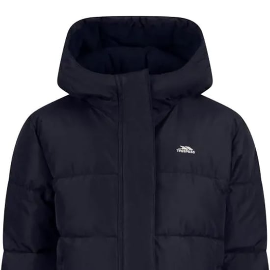 Trespass Childrens/Kids Northridge Long Length Padded Jacket (Navy) - Image 3