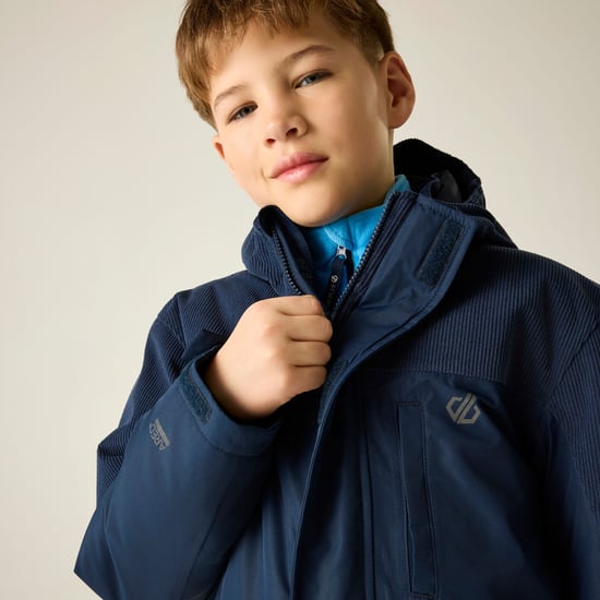 Dare 2B Childrens/Kids Chill Ski Jacket (Navy) - Image 6