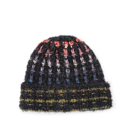 Kurt Geiger London  Lurex Knit Beanie Hat - Image 2