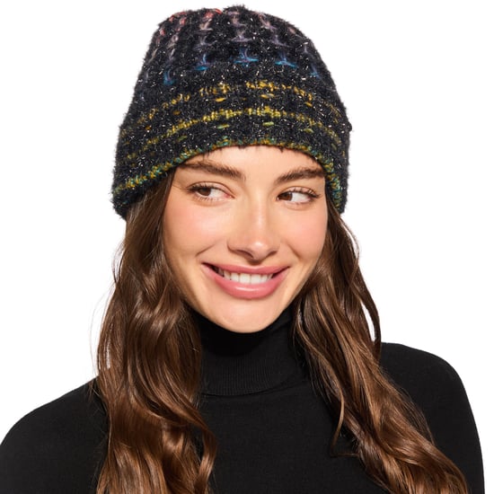 Kurt Geiger London  Lurex Knit Beanie Hat - Image 4