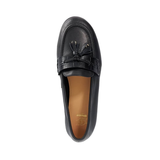 Dune Ladies Giavonni - Leather Tassel Trim Loafers - Image 4