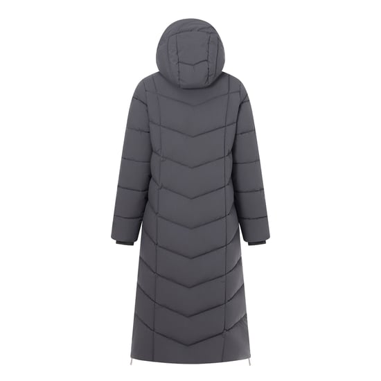 Regatta Womens/Ladies Eloria Long Length Padded Jacket (Iron) - Image 2