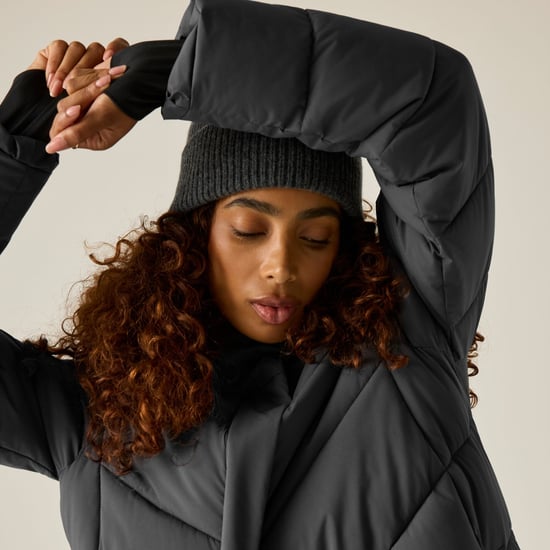 Regatta Womens/Ladies Eloria Long Length Padded Jacket (Iron) - Image 6