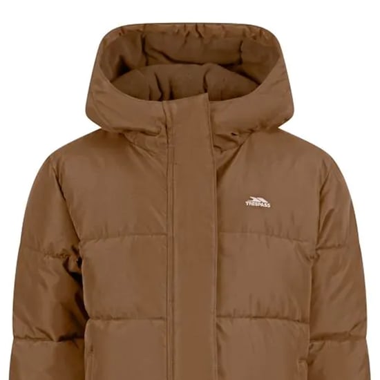Trespass Childrens/Kids Northridge Long Length Padded Jacket (Brownie) - Image 3