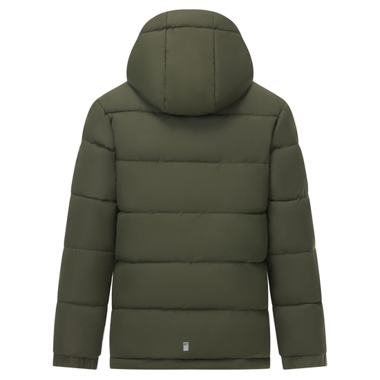 Regatta Childrens/Kids Rover Padded Jacket (Dark Khaki/Wood Brown) - Image 2