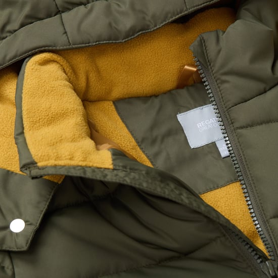 Regatta Childrens/Kids Rover Padded Jacket (Dark Khaki/Wood Brown) - Image 5