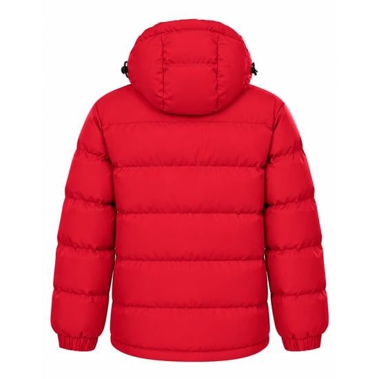 Trespass Boys Tuff Padded Jacket (Red) - Image 2