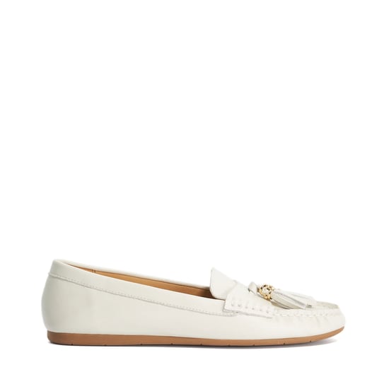 Dune Ladies Geen - Leather Tassel Trim Loafers - Image 2