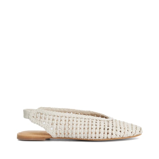 Dune Ladies Hollianne - Braided Leather Slingback Sandals - Image 2