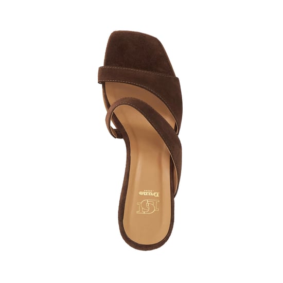 Dune Ladies Jaeda - Suede Block Heel Mules - Image 4