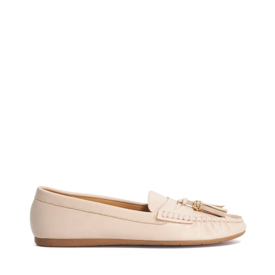 Dune Ladies Geen - Leather Tassel Trim Loafers - Image 2