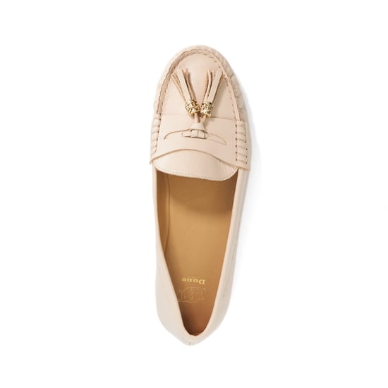 Dune Ladies Geen - Leather Tassel Trim Loafers - Image 4