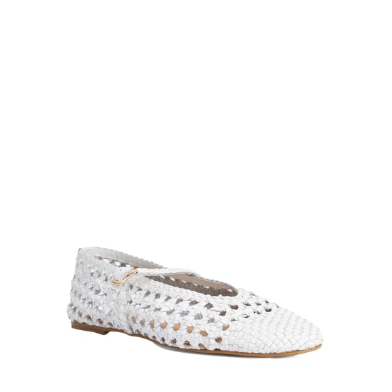 Dune Ladies Hazella - Woven Mary Jane Ballet Flats - Image 1