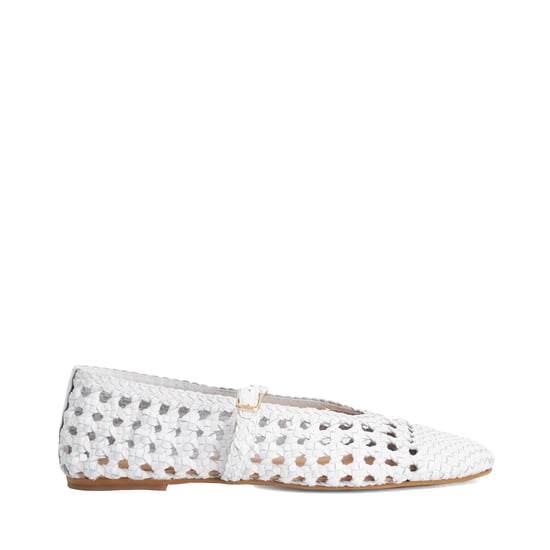 Dune Ladies Hazella - Woven Mary Jane Ballet Flats - Image 2
