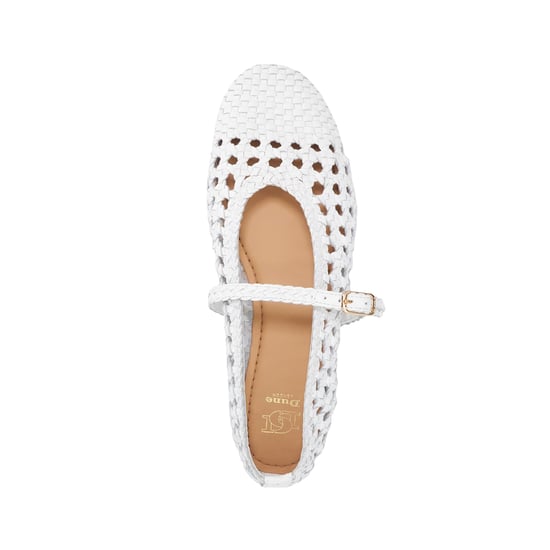 Dune Ladies Hazella - Woven Mary Jane Ballet Flats - Image 4