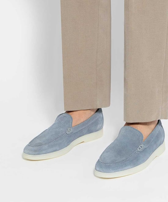 Dune Mens Boltman Wf - Suede Casual Loafers - Image 3