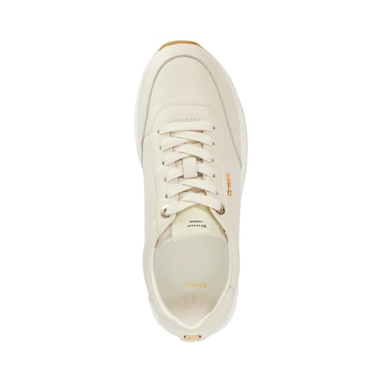 Dune Ladies Ettah - Suede Lace-Up Runner Trainers - Image 4