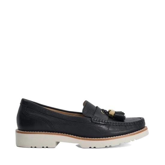 Dune Ladies Wf Gwen - Wide Fit Casual Tassel Trim Loafers - Image 2