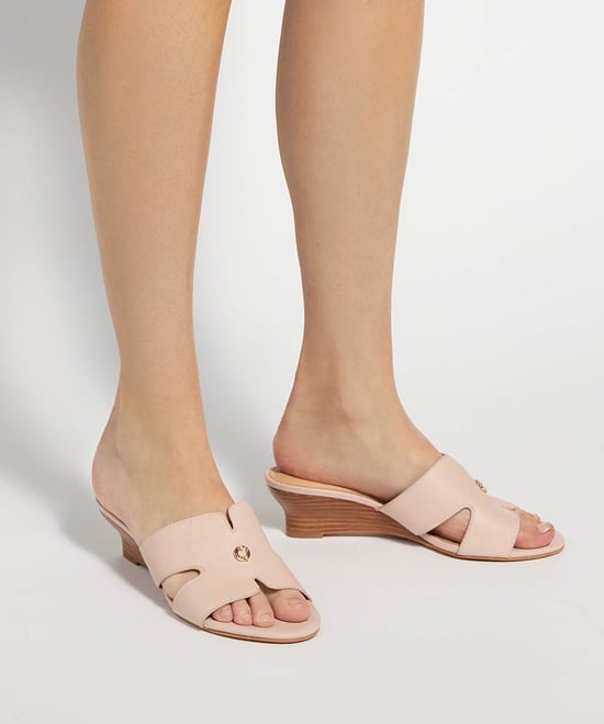 Dune Ladies Wf Kacie - Wide Fit Wedge Mules - Image 3