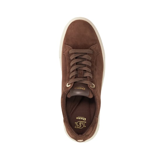 Dune Ladies Evienne - Leather Lace-Up Chunky Trainers - Image 4