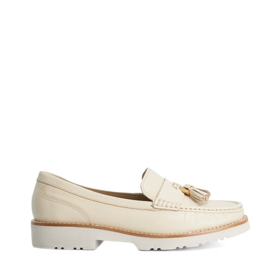 Dune Ladies Wf Gwen - Wide Fit Casual Tassel Trim Loafers - Image 2