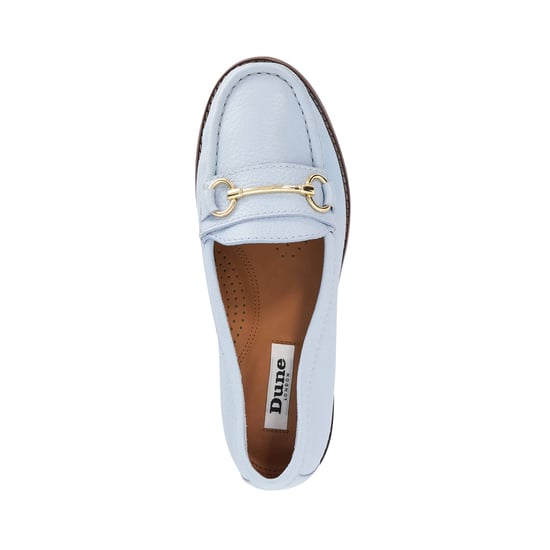Dune Ladies Wf Glenny - Wide Fit Snaffle Trim Loafers - Image 4