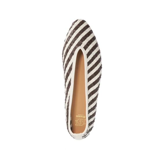 Dune Ladies Henlee - Woven Pointed Ballet Flats - Image 4