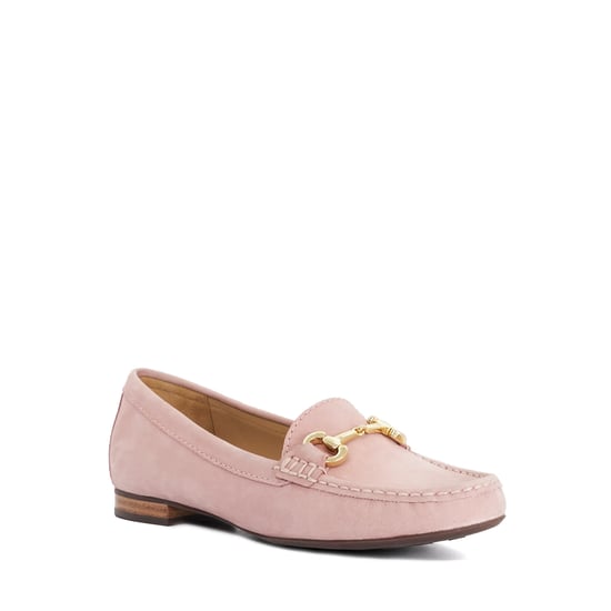 Dune Ladies Glenniee - Suede Snaffle Trim Loafers - Image 1