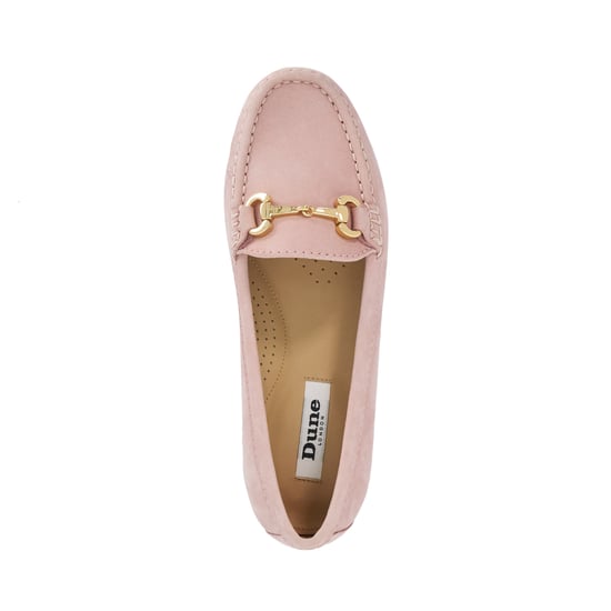 Dune Ladies Glenniee - Suede Snaffle Trim Loafers - Image 4