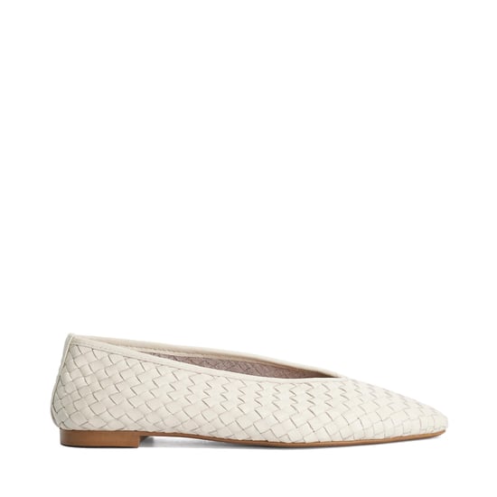 Dune Ladies Henlee - Woven Pointed Ballet Flats - Image 2