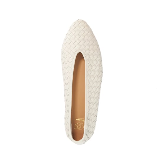 Dune Ladies Henlee - Woven Pointed Ballet Flats - Image 4