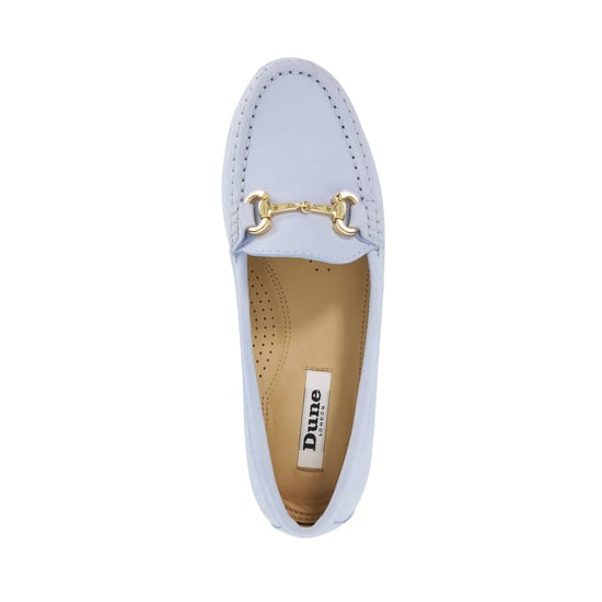 Dune Ladies Glenniee - Suede Snaffle Trim Loafers - Image 4