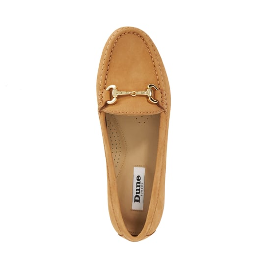 Dune Ladies Glenniee - Suede Snaffle Trim Loafers - Image 4