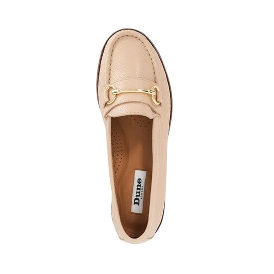 Dune Ladies Wf Glenny - Wide Fit Snaffle Trim Loafers - Image 4