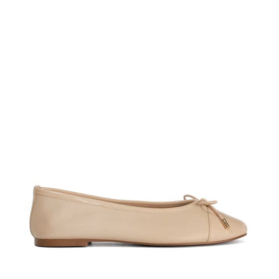 Dune Ladies Haliah - Patent Toe Cap Ballet Flats - Image 2