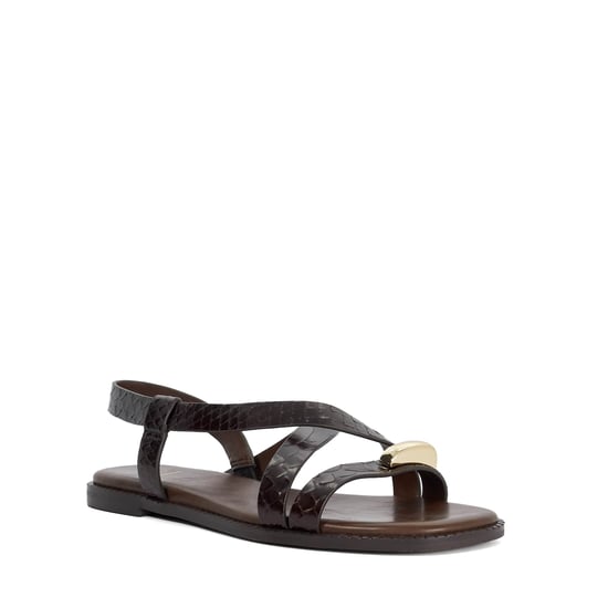 Dune Ladies Lite - Flat Leather Sandals - Image 1