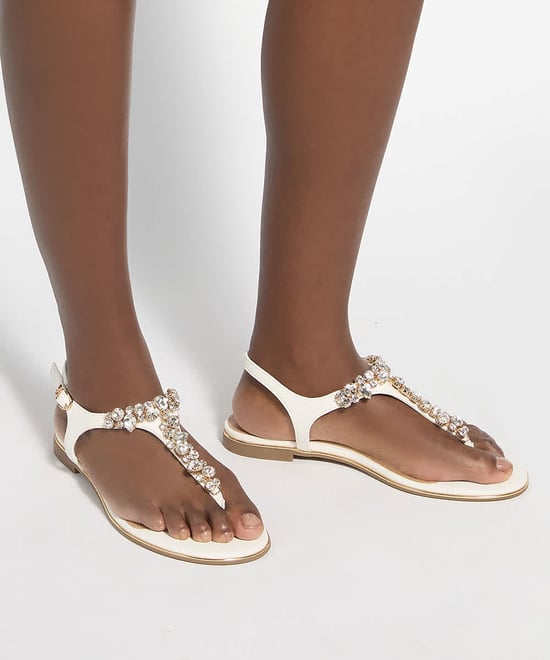 Dune Ladies Wf Life - Embellished Toe Post Sandals - Image 3