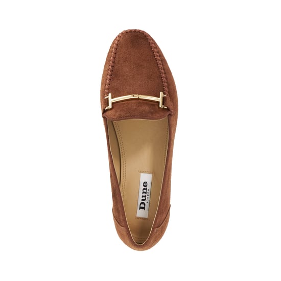 Dune Ladies Gilli T - Snaffle Trim Leather Loafers - Image 4