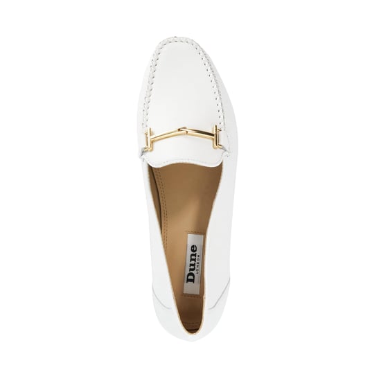 Dune Ladies Gilli T - Snaffle Trim Leather Loafers - Image 4