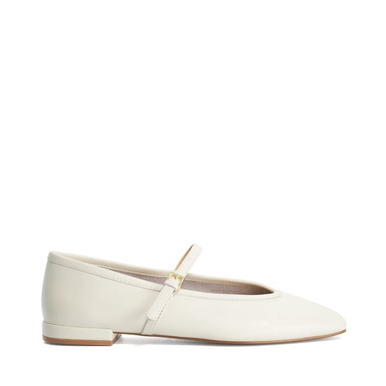 Dune Ladies Hearthrob - Leather Pointed Toe Mary Jane Ballet Flats - Image 2
