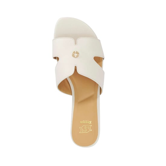 Dune Ladies Lovable T - Leather Slip-On Sandals - Image 4