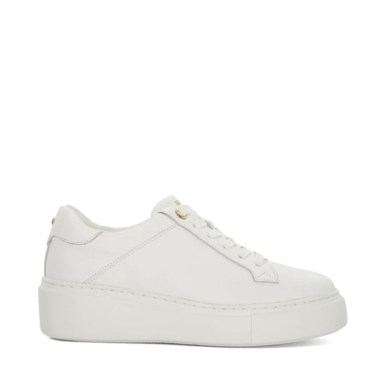 Dune Ladies Evienne - Leather Lace-Up Chunky Trainers - Image 2