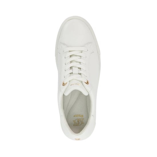 Dune Ladies Evienne - Leather Lace-Up Chunky Trainers - Image 4