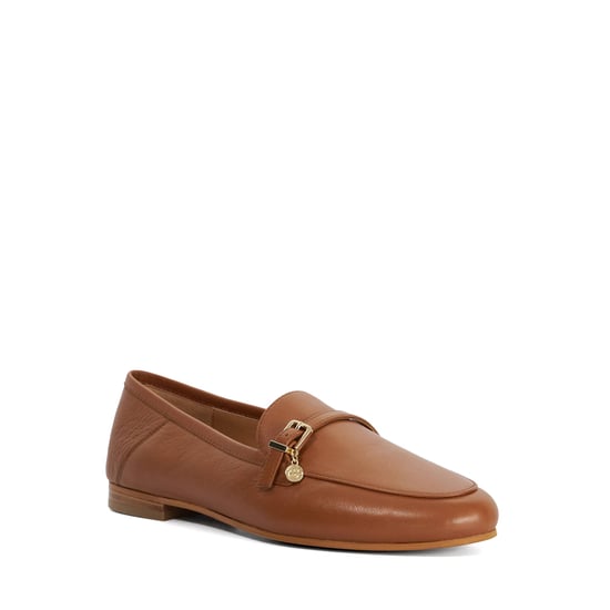Dune Ladies Greya - Leather Charm Detail Loafers - Image 1