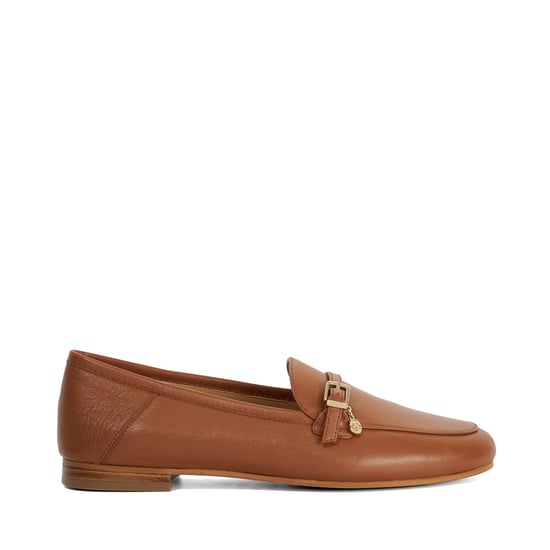 Dune Ladies Greya - Leather Charm Detail Loafers - Image 2