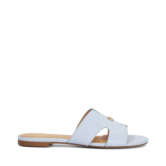 Dune Ladies Lovable T - Leather Slip-On Sandals - Image 2