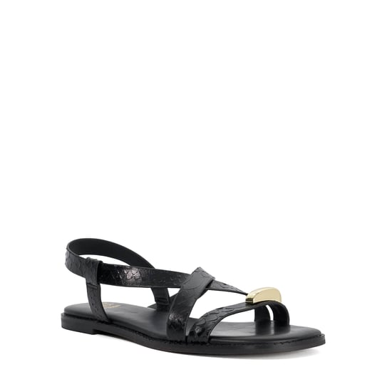 Dune Ladies Lite - Flat Leather Sandals - Image 1