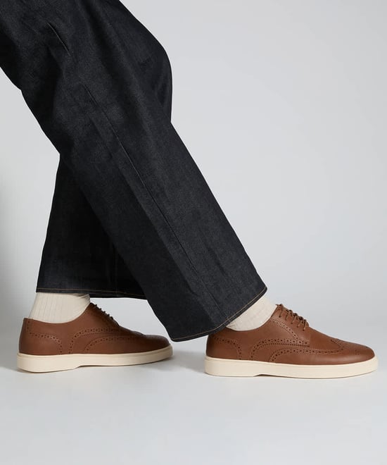 Dune Mens Brussell - Lace-Up Brogue Shoes - Image 1