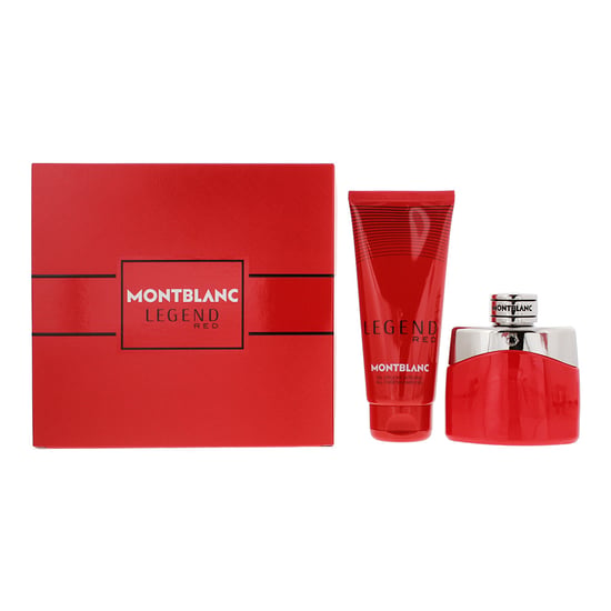 Montblanc Legend Red Eau de Parfum 50ml + Shower Gel 100ml Gift Set for Him - Image 1
